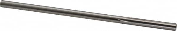 Made in USA - Letter G Cobalt 6 Flute Chucking Reamer - Straight Flute, 1/4" Straight Shank, 1-1/2" Flute Length, 6" OAL - Americas Industrial Supply