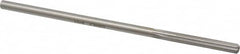 Made in USA - Letter H Cobalt 6 Flute Chucking Reamer - Straight Flute, 1/4" Straight Shank, 1-1/2" Flute Length, 6" OAL - Americas Industrial Supply