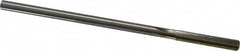 Made in USA - Letter J Cobalt 6 Flute Chucking Reamer - Straight Flute, 1/4" Straight Shank, 1-1/2" Flute Length, 6" OAL - Americas Industrial Supply