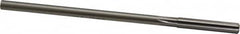 Made in USA - Letter K Cobalt 6 Flute Chucking Reamer - Straight Flute, 1/4" Straight Shank, 1-1/2" Flute Length, 6" OAL - Americas Industrial Supply