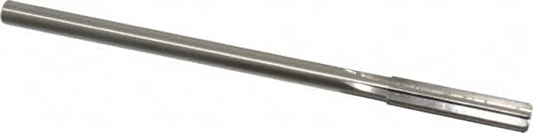 Made in USA - Letter R Cobalt 6 Flute Chucking Reamer - Straight Flute, 0.2792" Straight Shank, 1-1/2" Flute Length, 6" OAL - Americas Industrial Supply