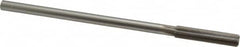 Made in USA - Letter V Cobalt 6 Flute Chucking Reamer - Straight Flute, 0.3105" Straight Shank, 1-3/4" Flute Length, 7" OAL - Americas Industrial Supply