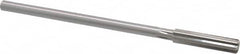 Made in USA - Letter X Cobalt 6 Flute Chucking Reamer - Straight Flute, 0.3105" Straight Shank, 1-3/4" Flute Length, 7" OAL - Americas Industrial Supply