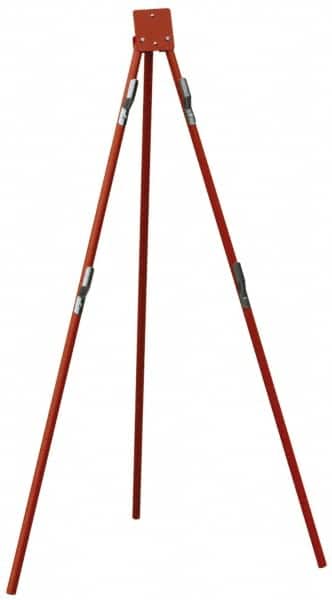 NMC - Tripod Traffic Sign Stand - Aluminum, Compatible with 48" High x 48" Wide Signs - Americas Industrial Supply