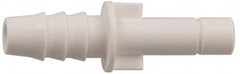 Parker - 3/8 Stem OD x 1/4 Hose Barb, Bio-Sourced Nylon 11 Push-to-Connect Tube to Barb Connector - 190 Max psi, 1/4" Stem Diam, White - Americas Industrial Supply