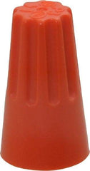 3M - 3, 20 to 2, 14 AWG, 600 Volt, Fire Resistant, Standard Twist on Wire Connector - Orange, 221°F - Americas Industrial Supply