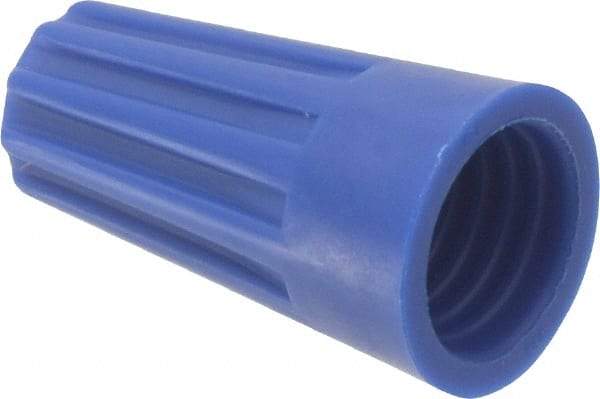 3M - 3, 20 to 3, 16 AWG, 300 Volt, Fire Resistant, Standard Twist on Wire Connector - Blue, 221°F - Americas Industrial Supply