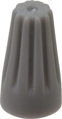 3M - 3, 22 to 2, 16 AWG, 300 Volt, Fire Resistant, Standard Twist on Wire Connector - Gray, 221°F - Americas Industrial Supply