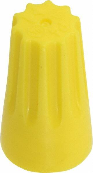 3M - 3, 20 to 2, 12 AWG, 600 Volt, Fire Resistant, Standard Twist on Wire Connector - Yellow, 221°F - Americas Industrial Supply