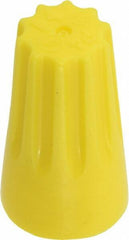 3M - 3, 20 to 2, 12 AWG, 600 Volt, Fire Resistant, Standard Twist on Wire Connector - Yellow, 221°F - Americas Industrial Supply