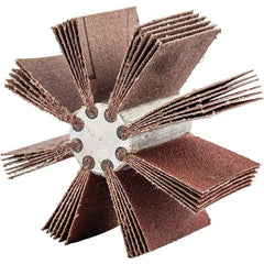 Merit Abrasives - 180 Grit, Coated, Aluminum Oxide Bore Polisher - Very Fine Grade, 16,000 RPM, Polishes Bores with 2 to 2-1/2" Diam - Americas Industrial Supply