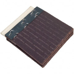 Merit Abrasives - 80 Grit, Scored Surface, Aluminum Oxide Flex Drum Flap Wheel Refill - Medium Grade, 2-3/4" Trim Length x 4" Wide x 1/4" Thick, Resin Bond - Americas Industrial Supply