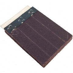 Merit Abrasives - 120 Grit, Slashed Surface, Aluminum Oxide Flex Drum Flap Wheel Refill - Fine Grade, 4" Trim Length x 2" Wide x 1/2" Thick, Resin Bond - Americas Industrial Supply