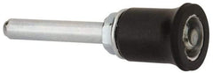 Merit Abrasives - 3/4" Diam Quick-Change Disc Backing Pad - 1/4" Shank Diam, 40,000 RPM, Power-Lock Type 2 Compatible - Americas Industrial Supply