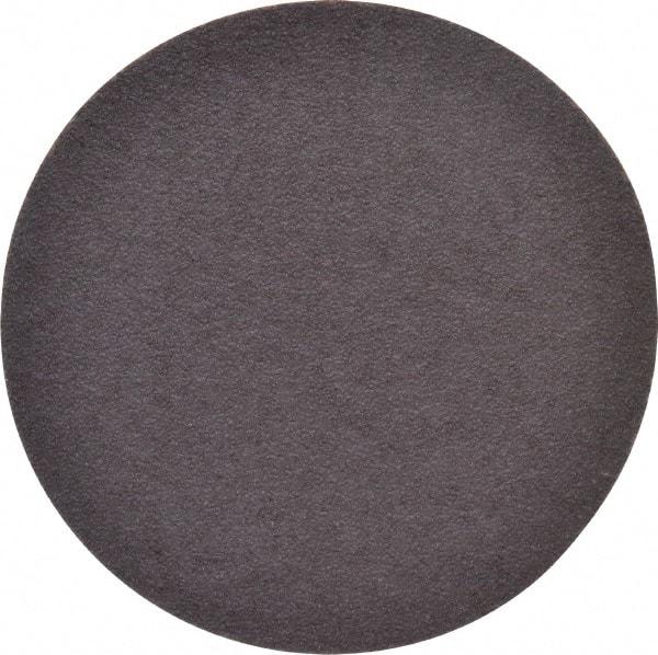 Merit Abrasives - 4" Diam, 60 Grit Aluminum Oxide Adhesive PSA Disc - Coarse Grade, Black, Cloth Backing, Flexible - Americas Industrial Supply
