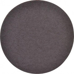 Merit Abrasives - 4" Diam, 60 Grit Aluminum Oxide Adhesive PSA Disc - Coarse Grade, Black, Cloth Backing, Flexible - Americas Industrial Supply