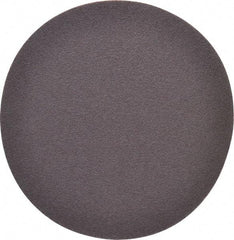 Merit Abrasives - 5" Diam, 80 Grit Aluminum Oxide Adhesive PSA Disc - Coarse Grade, Black, Cloth Backing, Flexible - Americas Industrial Supply