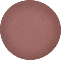 Merit Abrasives - 5" Diam, 120 Grit Aluminum Oxide Adhesive PSA Disc - Medium Grade, Black, Cloth Backing, Flexible - Americas Industrial Supply