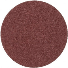 Merit Abrasives - 6" Diam, 36 Grit Aluminum Oxide Adhesive PSA Disc - Very Coarse, Black, Cloth Backing, Flexible - Americas Industrial Supply