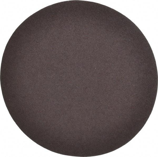 Merit Abrasives - 6" Diam, 80 Grit Aluminum Oxide Adhesive PSA Disc - Coarse Grade, Black, Cloth Backing, Flexible - Americas Industrial Supply