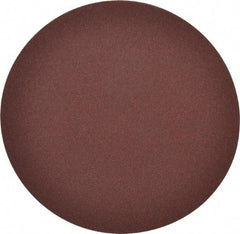 Merit Abrasives - 6" Diam, 100 Grit Aluminum Oxide Adhesive PSA Disc - Medium Grade, Black, Cloth Backing, Flexible - Americas Industrial Supply