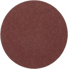 Merit Abrasives - 8" Diam, 36 Grit Aluminum Oxide Adhesive PSA Disc - Very Coarse, Black, Cloth Backing, Flexible - Americas Industrial Supply