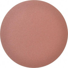 Merit Abrasives - 8" Diam, 80 Grit Aluminum Oxide Adhesive PSA Disc - Coarse Grade, Black, Cloth Backing, Flexible - Americas Industrial Supply