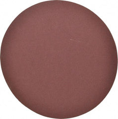 Merit Abrasives - 8" Diam, 120 Grit Aluminum Oxide Adhesive PSA Disc - Medium Grade, Black, Cloth Backing, Flexible - Americas Industrial Supply