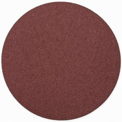 Merit Abrasives - 9" Diam, 40 Grit Aluminum Oxide Adhesive PSA Disc - Very Coarse, Black, Cloth Backing, Flexible - Americas Industrial Supply