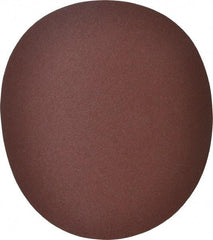 Merit Abrasives - 9" Diam, 80 Grit Aluminum Oxide Adhesive PSA Disc - Coarse Grade, Black, Cloth Backing, Flexible - Americas Industrial Supply