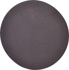 Merit Abrasives - 12" Diam, 50 Grit Aluminum Oxide Adhesive PSA Disc - Coarse Grade, Black, Cloth Backing, Flexible, Use with Stationary Disc Sanders - Americas Industrial Supply