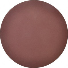 Merit Abrasives - 12" Diam, 120 Grit Aluminum Oxide Adhesive PSA Disc - Medium Grade, Black, Cloth Backing, Flexible, Use with Stationary Disc Sanders - Americas Industrial Supply