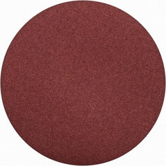 Merit Abrasives - 15" Diam, 50 Grit Aluminum Oxide Adhesive PSA Disc - Coarse Grade, Black, Cloth Backing, Flexible, Use with Stationary Disc Sanders - Americas Industrial Supply