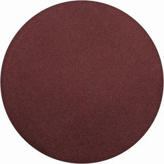 Merit Abrasives - 16" Diam, 120 Grit Aluminum Oxide Adhesive PSA Disc - Medium Grade, Black, Cloth Backing, Flexible, Use with Stationary Disc Sanders - Americas Industrial Supply