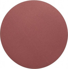 Merit Abrasives - 20" Diam, 120 Grit Aluminum Oxide Adhesive PSA Disc - Medium Grade, Black, Cloth Backing, Flexible, Use with Stationary Disc Sanders - Americas Industrial Supply