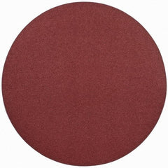 Merit Abrasives - 24" Diam, 50 Grit Aluminum Oxide Adhesive PSA Disc - Coarse Grade, Black, Cloth Backing, Flexible, Use with Stationary Disc Sanders - Americas Industrial Supply