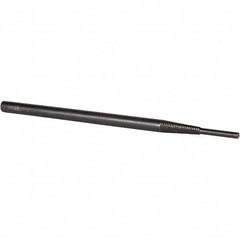 Merit Abrasives - Cartridge Roll Mandrel - 1/4" Shank Diam x 6" Shank Length, 8" OAL - Americas Industrial Supply