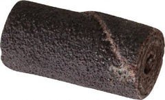 Merit Abrasives - 1/2" Max Roll Diam x 1" OAL, 60 Grit Aluminum Oxide Straight Cartridge Roll - 1/8" Pilot Hole Diam, Medium Grade - Americas Industrial Supply