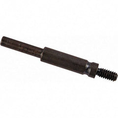 Merit Abrasives - 1/4-20 Cross/Square Pad Mandrel - 3" Long - Americas Industrial Supply