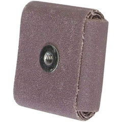 Merit Abrasives - 80 Grit, Medium Grade, Aluminum Oxide Square Pad - 2" Long x 2" Wide x 1/2" Thick - Americas Industrial Supply