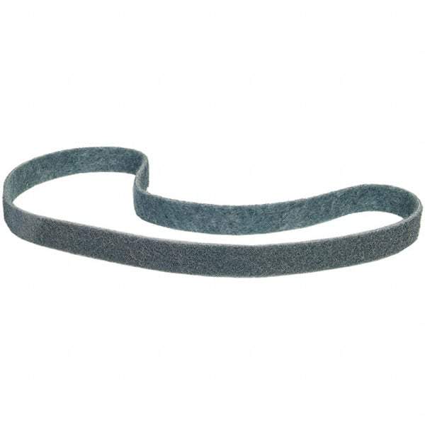 Merit Abrasives - 2" Wide x 48" OAL, Aluminum Oxide Abrasive Belt - Aluminum Oxide, Very Fine, Nonwoven - Americas Industrial Supply