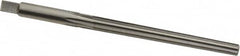 Made in USA - #2 Pin, 0.2008" Diam, 0.1605" Small End, 13/64" Diam Straight Shank, 1-15/16" Flute, Taper Pin Reamer - Americas Industrial Supply