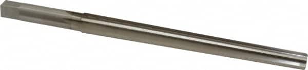 Made in USA - #8 Pin, 0.505" Diam, 0.3971" Small End, 7/16" Diam Straight Shank, 5-3/16" Flute, Taper Pin Reamer - Americas Industrial Supply