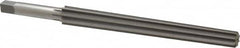 Made in USA - #12 Pin, 1.05" Diam, 0.842" Small End, 3/4" Diam Straight Shank, 10" Flute, Taper Pin Reamer - Americas Industrial Supply