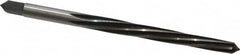Made in USA - #2 Pin, 0.2008" Diam, 0.1605" Small End, 13/64" Diam Straight Shank, 1-15/16" Flute, Taper Pin Reamer - Americas Industrial Supply
