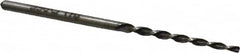 Made in USA - #7/0 Pin, 0.0666" Diam, 0.0497" Small End, 5/64" Diam Straight Shank, 13/16" Flute, Taper Pin Reamer - Americas Industrial Supply