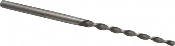 Made in USA - #6/0 Pin, 0.0806" Diam, 0.0611" Small End, 3/32" Diam Straight Shank, 15/16" Flute, Taper Pin Reamer - Americas Industrial Supply