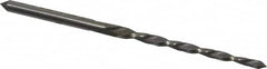 Made in USA - #5/0 Pin, 0.0966" Diam, 0.0719" Small End, 7/64" Diam Straight Shank, 1-3/16" Flute, Taper Pin Reamer - Americas Industrial Supply