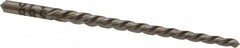Made in USA - #4/0 Pin, 0.1142" Diam, 0.0869" Small End, 1/8" Diam Straight Shank, 1-5/16" Flute, Taper Pin Reamer - Americas Industrial Supply
