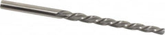 Made in USA - #0 Pin, 0.1638" Diam, 0.1287" Small End, 11/64" Diam Straight Shank, 1-11/16" Flute, Taper Pin Reamer - Americas Industrial Supply